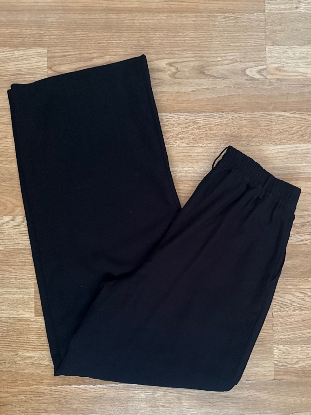 NWT Christian Lacroix Black Wide Leg High Waist Pleated pants - Picture 3 of 4